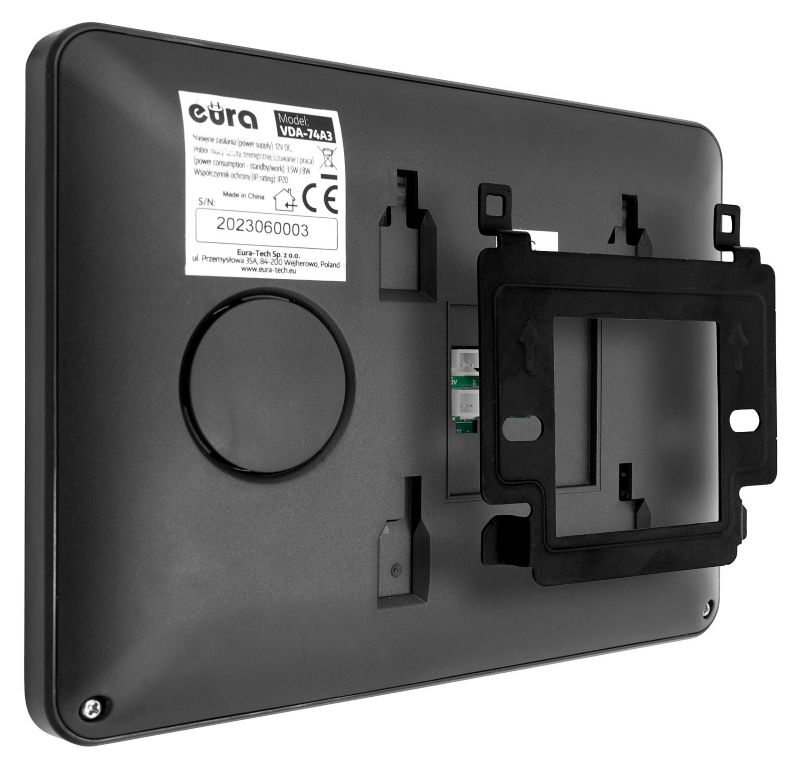 Videodørtelefon Eura VDP 74A3