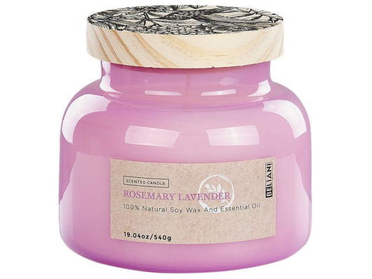 Duftlys Delight Bliss med sojavoks og friske noter – 1 stk.