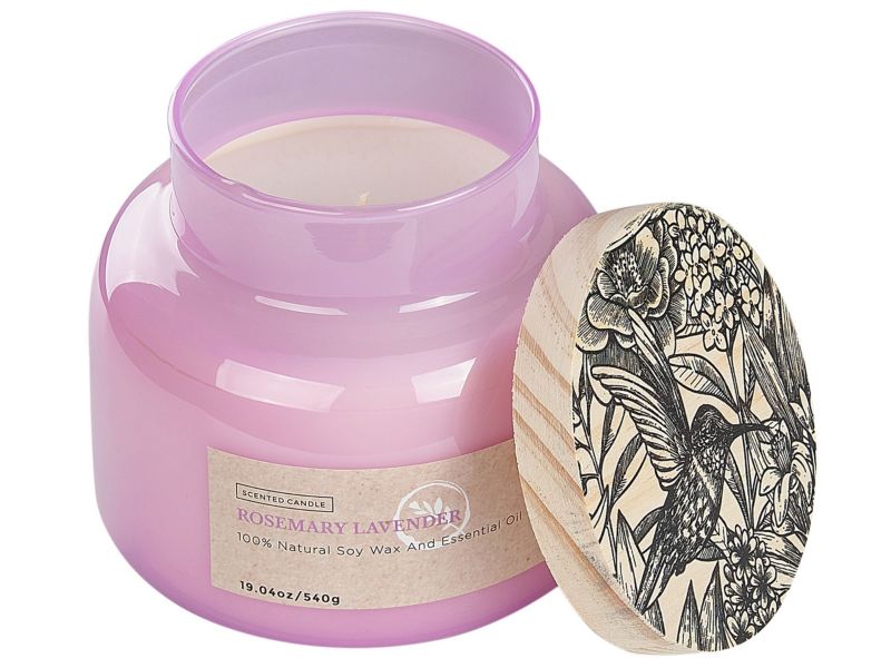 Duftlys Delight Bliss med sojavoks og friske noter – 1 stk.