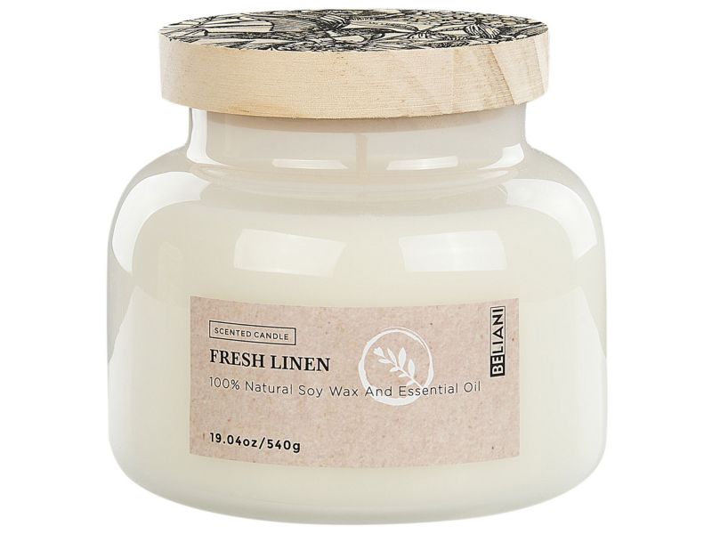 Duftlys Delight Bliss med sojavoks – friske noter, 1 stk.