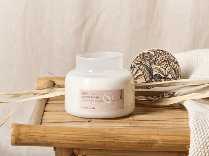 Duftlys Delight Bliss med sojavoks – friske noter, 1 stk.