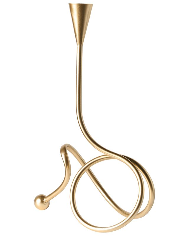 Arouca metallysestage 40 cm guldfarvet 1 stk.
