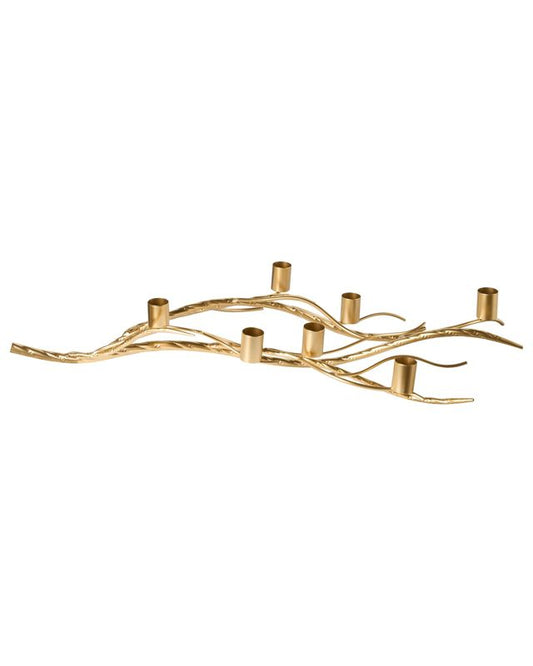 Arrentela metallysestage 10 cm i guld, 1 stk.