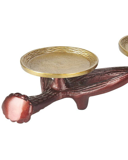 Cleonae metallysestage i bronze, 1 stk.