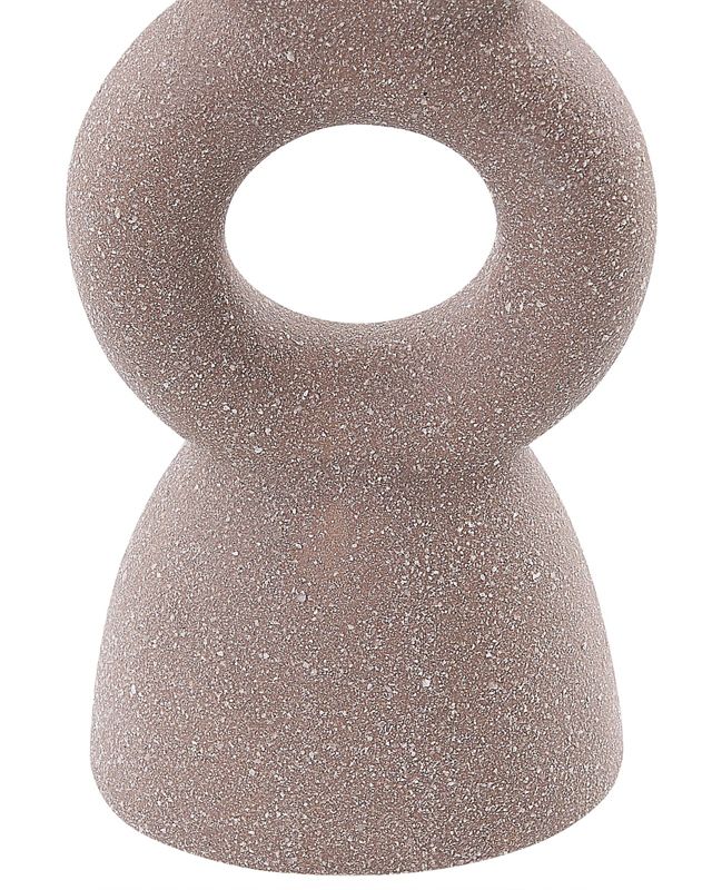Naousa keramisk lysestage beige 1 stk.
