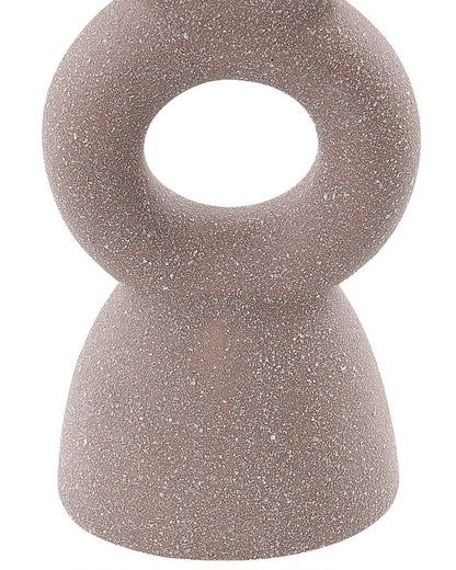 Naousa keramisk lysestage beige 1 stk.