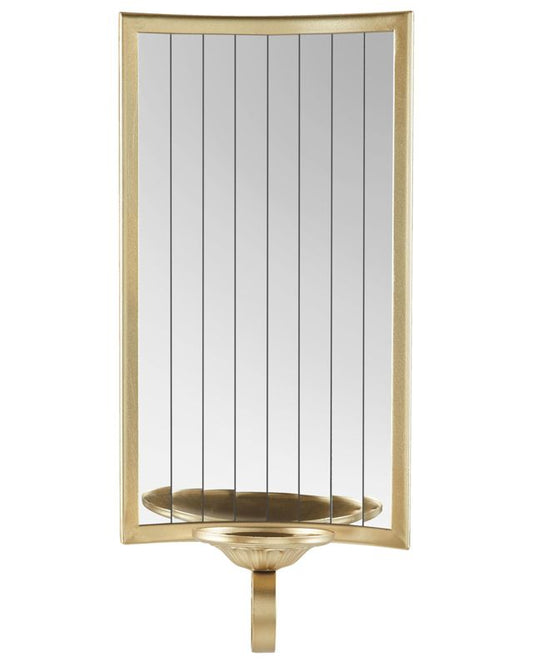 Sobreda metallysestage 41 cm guldfarvet 1 stk.