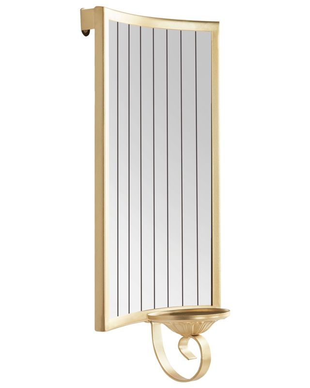 Sobreda metallysestage 41 cm guldfarvet 1 stk.