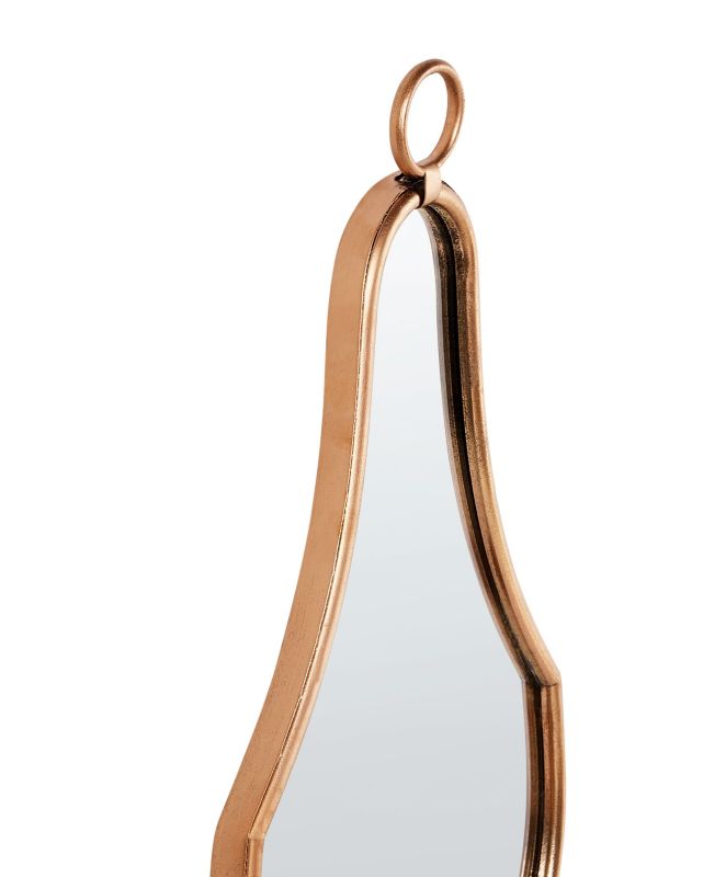 Hængende lysestage Bazarnes metal 45 cm gylden 1 stk.