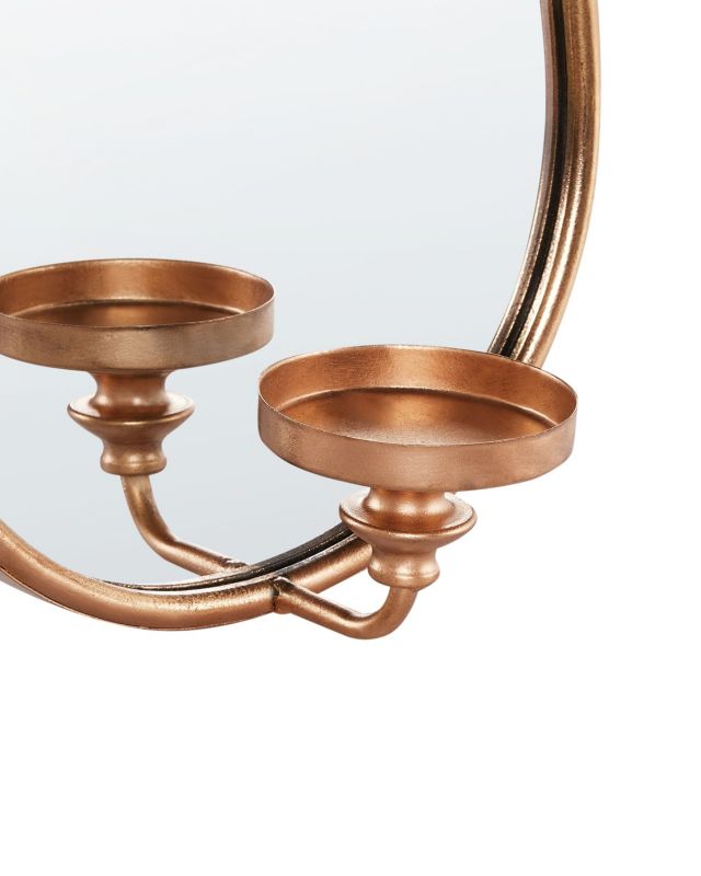 Hængende lysestage Bazarnes metal 45 cm gylden 1 stk.