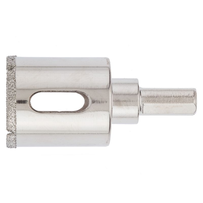 Diamantbor GRAPHITE 25 mm til klinker, granit og marmor, 1 stk.