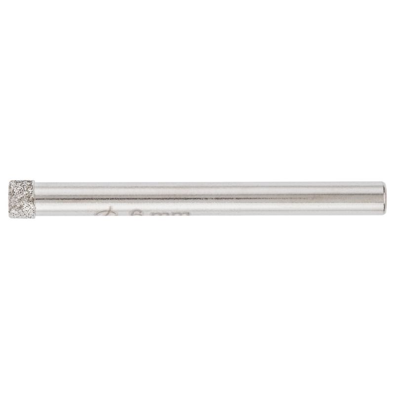 Diamantbor GRAPHITE 6 mm til fliser, granit og marmor, 1 stk.