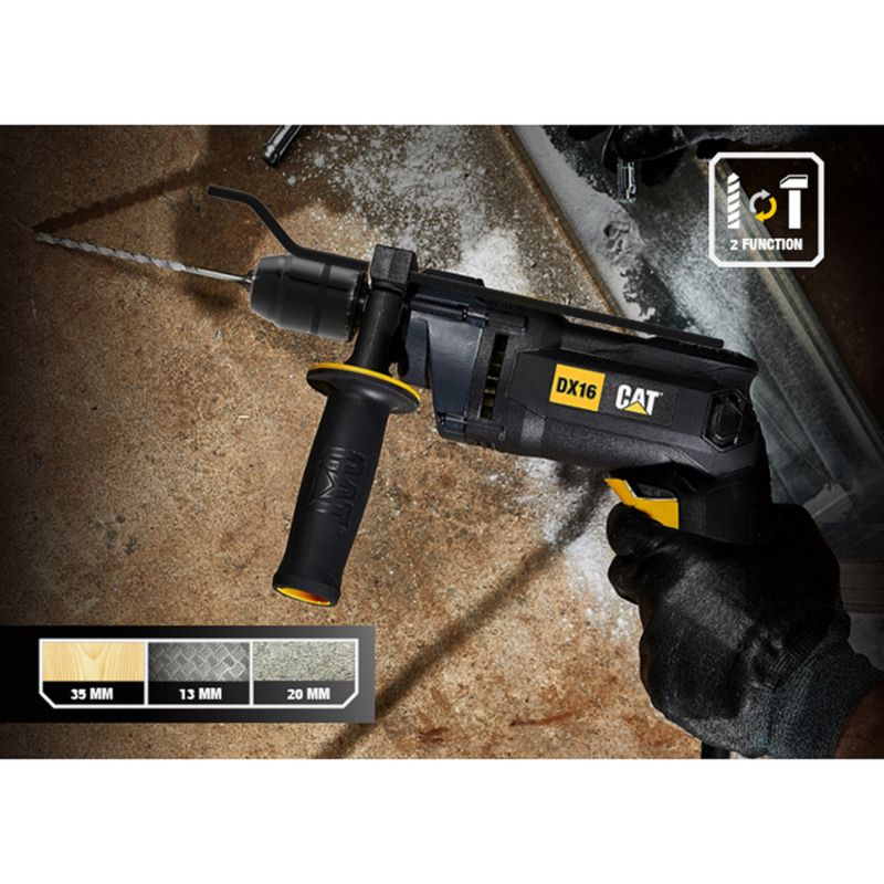 Caterpillar netdrevet boremaskine DX16 850 W 1 stk.