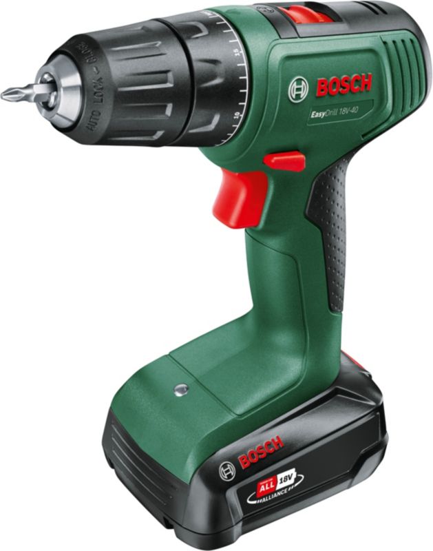 Bosch Easydrill 18 V - 40 akku-boremaskine og skruemaskine