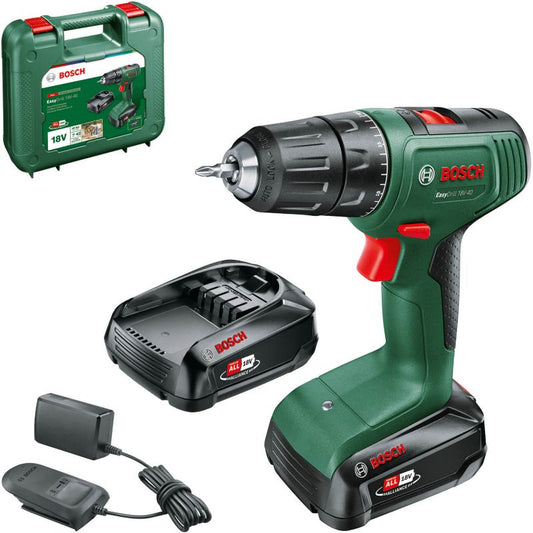Bosch Easydrill 18 V - 40 akku-boremaskine og skruemaskine