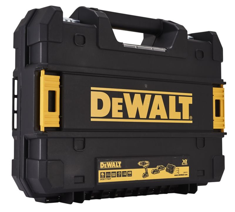DeWalt 18 V børsteløs bore-/skruemaskine 2 x 1,5 Ah DCD777S2T-QW