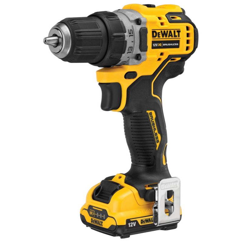 DeWalt 12 V XR 2 x 2 Ah bore- og skruemaskine