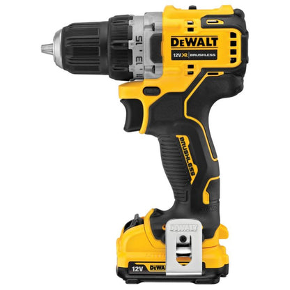 DeWalt 12 V XR 2 x 2 Ah bore- og skruemaskine