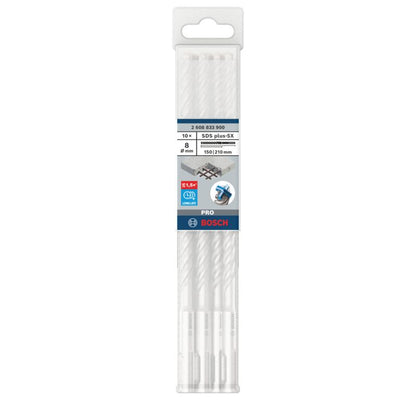Bosch Pro SDS+ bor 8 x 150 x 210 mm, 10 stk.