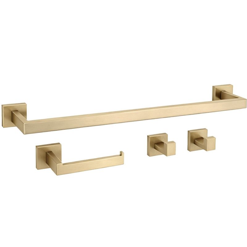 Håndklædeholder RIO 57x8,5x5 cm Børstet Guld | 5906366016547