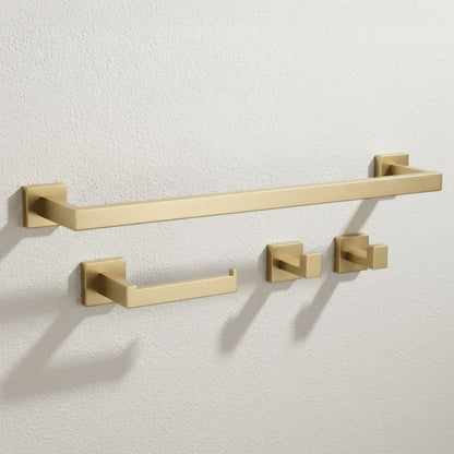 Håndklædeholder RIO 57x8,5x5 cm Børstet Guld | 5906366016547