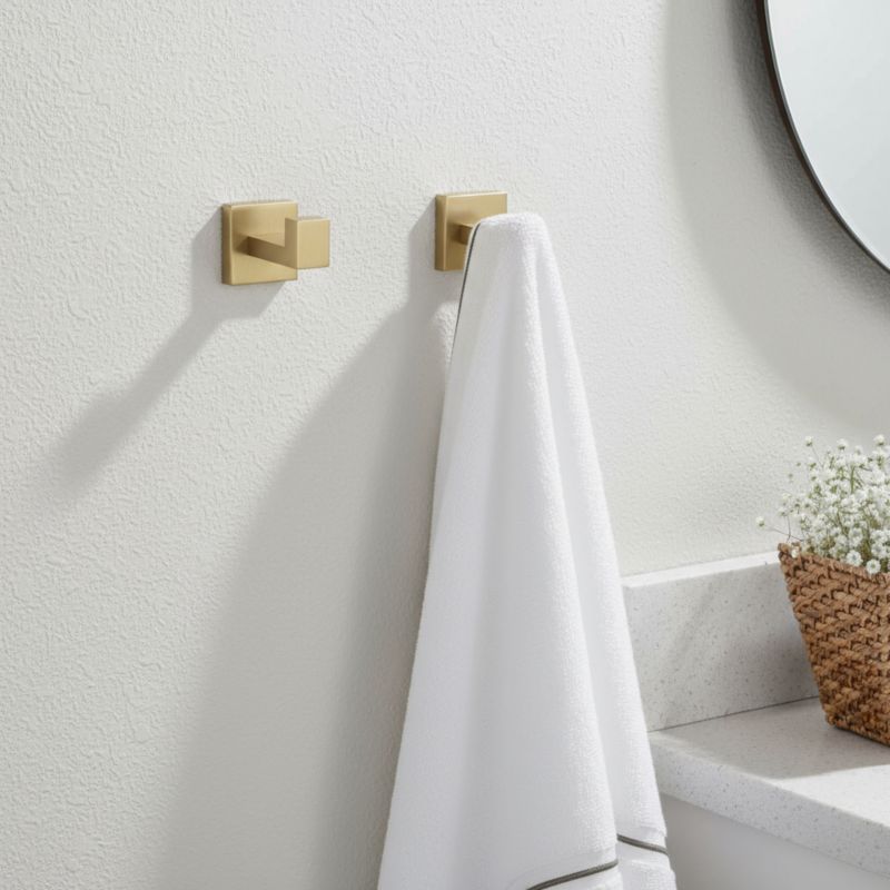 Håndklædeholder RIO 57x8,5x5 cm Børstet Guld | 5906366016547