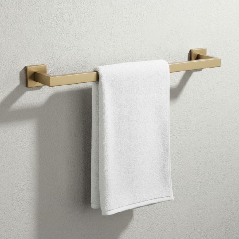 Håndklædeholder RIO 57x8,5x5 cm Børstet Guld | 5906366016547