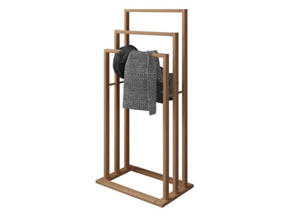 Stående Håndklædestativ Bambus 42x25x82 cm | 5903211077883