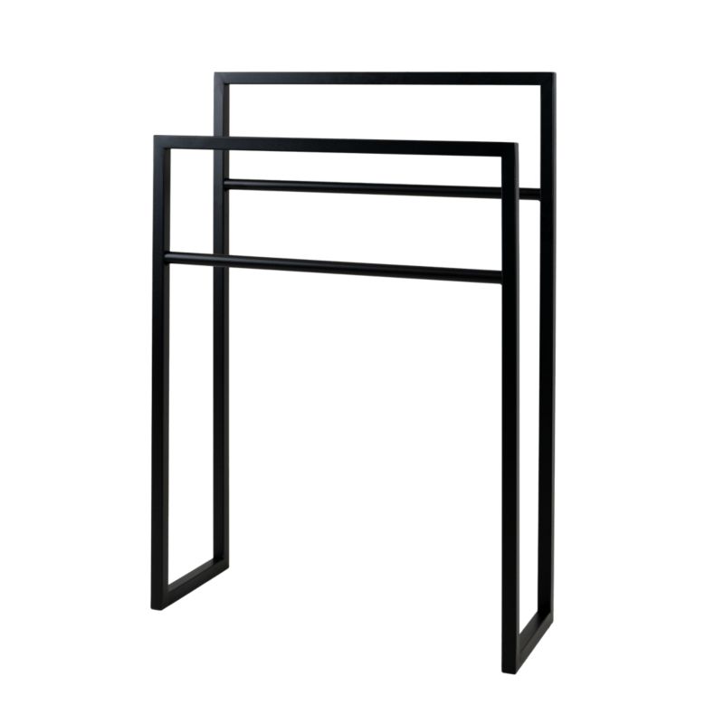 Your Loft Design sort håndklædeholder 50x20x80 Reze L 1 stk.