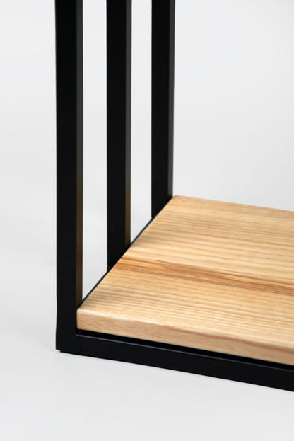 Håndklædeholder Your Loft Design Black & Wood 50x23x92 Clecy 1 stk.