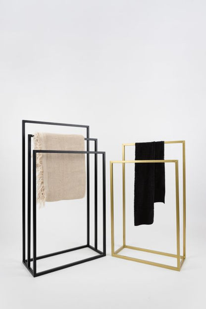 Your Loft Design Nancy L håndklædeholder sort 50 x 23 x 92 cm, 1 stk.