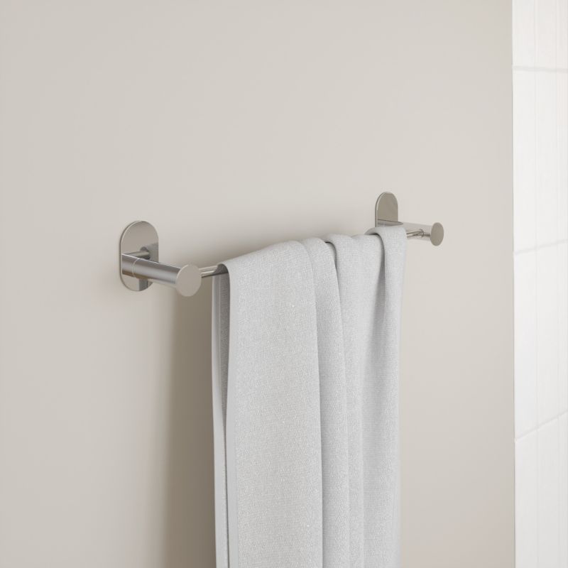 Håndklædestang 40 cm Rustfrit Stål Krom | 5063022507037