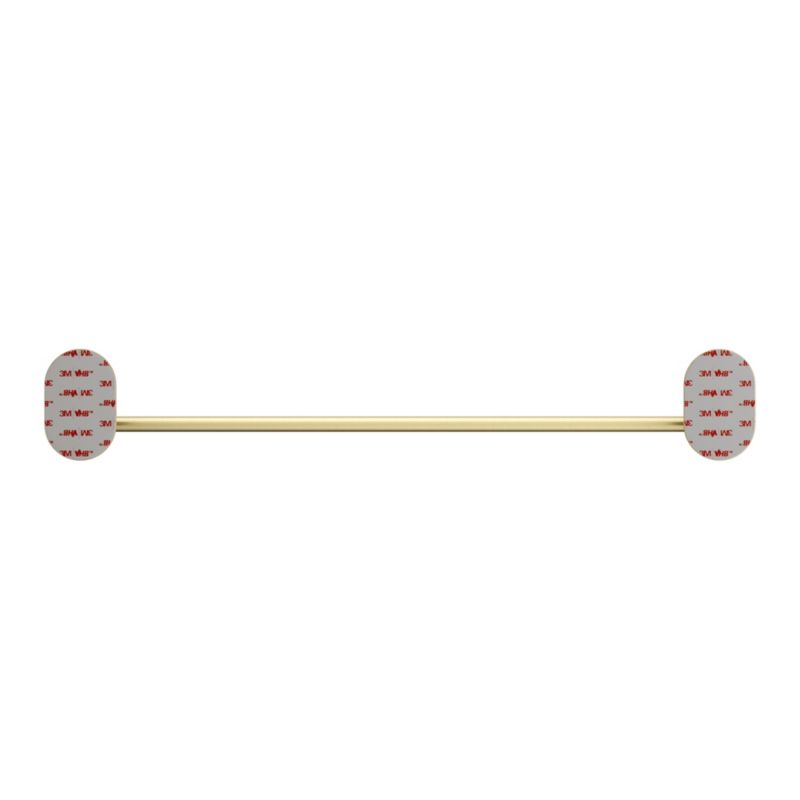 Håndklædestang Cavally 40 cm Børstet Messing Rustfrit Stål