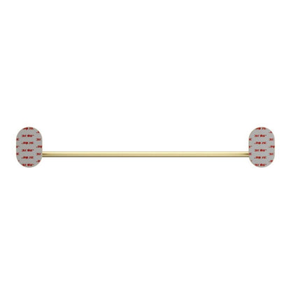 Håndklædestang Cavally 40 cm Børstet Messing Rustfrit Stål
