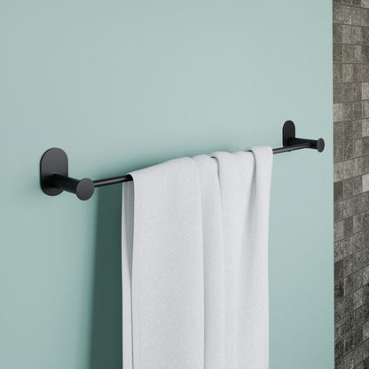 Håndklædestang Cavally 60 cm Sort Rustfrit Stål