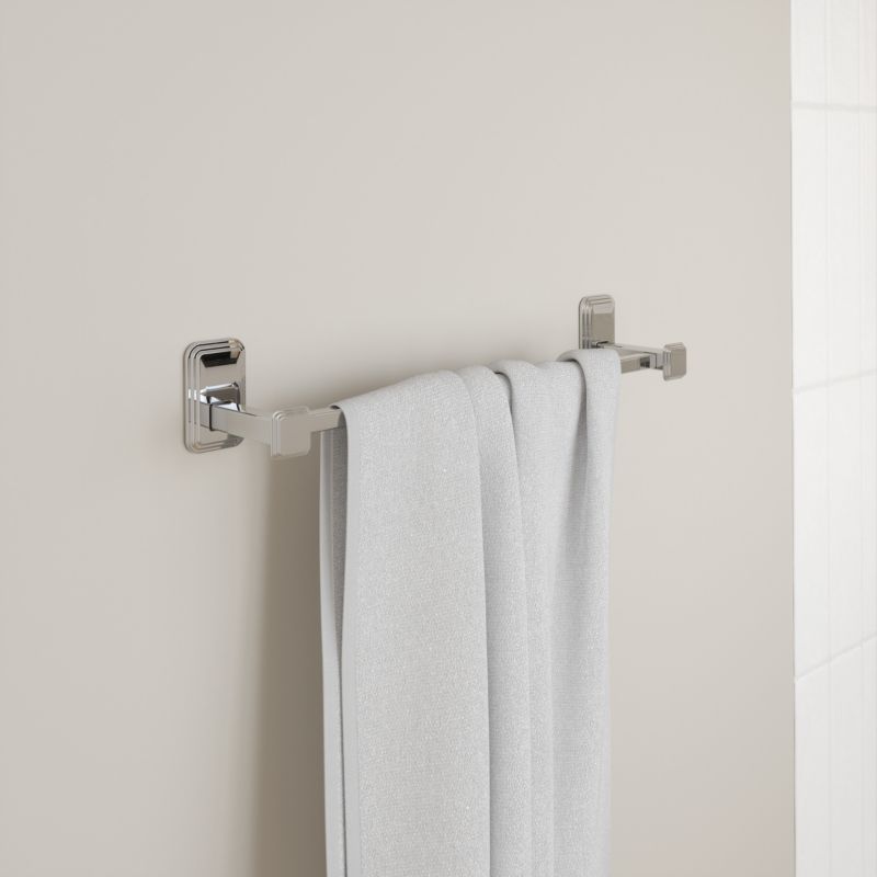 Håndklædestang Teesta 40 cm Krom Rustfrit Stål