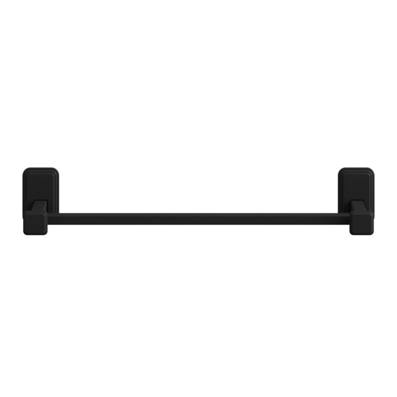 Håndklædestang Teesta 40 cm Sort Rustfrit Stål