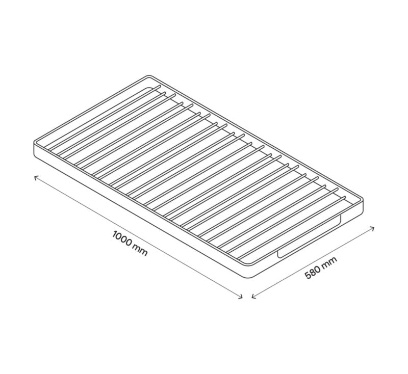 Buksebøjle til korpus 58 x 100 cm GoodHome Atomia
