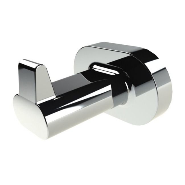 Enkelt Håndklædekrog 47x35 mm Krom