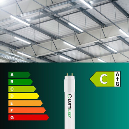 LED Rør G13 T8 24W 3840lm 4000K 150cm