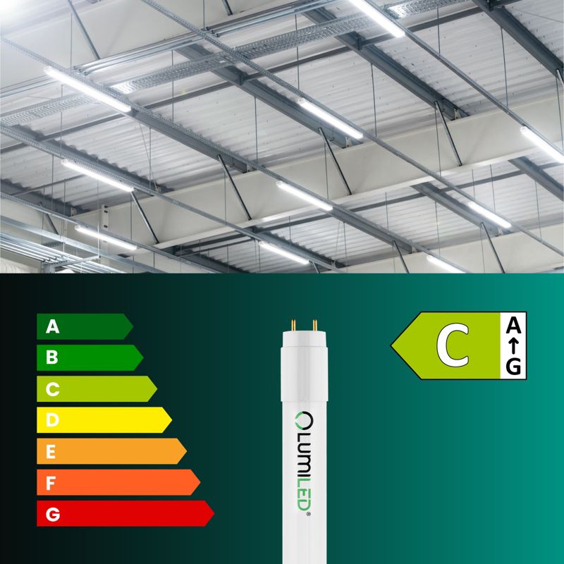 LED Rør G13 T8 24W 3840lm 6500K 150cm 160lm/W