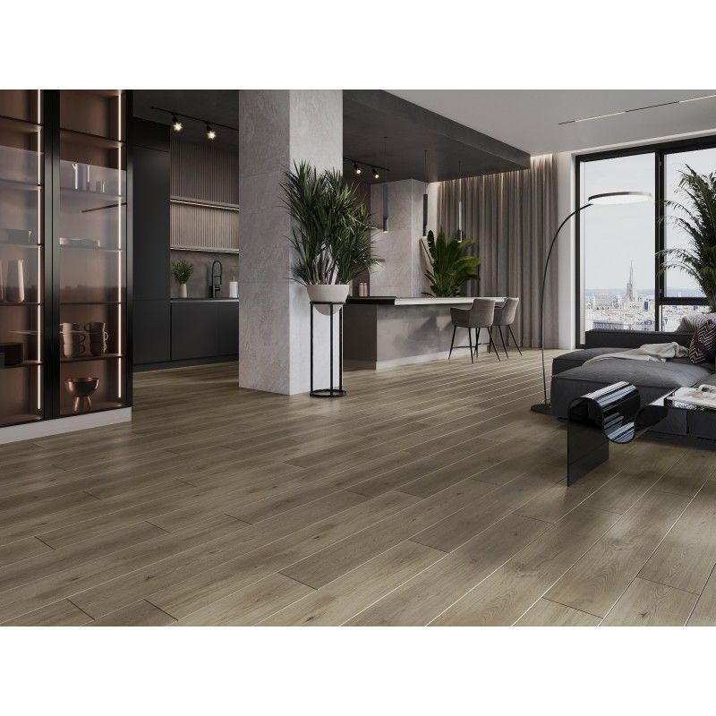 Mexen vinylpaneler 1240 x 182 mm Perry brun 8 stk.