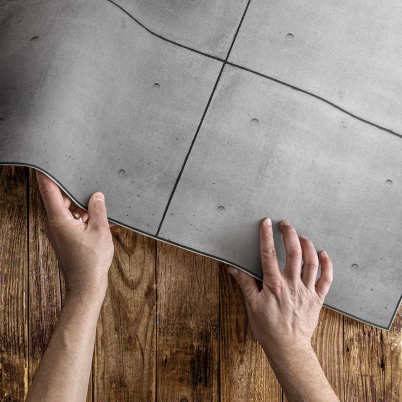 Udendørs Vinyltæppe Industriel Beton 100x150 cm | 4071214942406