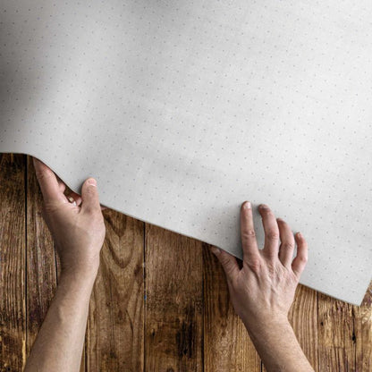 Vinyl Udendørsmåtte 80x120 cm Hvid 4069491858367