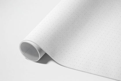 Vinyl Udendørsmåtte 80x120 cm Hvid 4069491858367