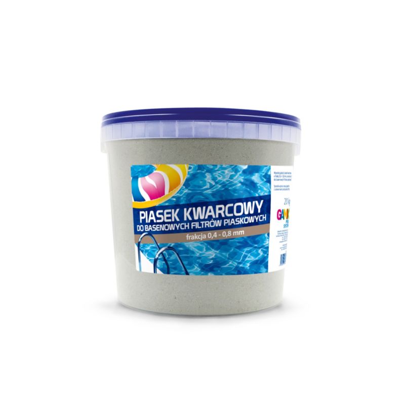 Kvarstsand til sandfiltre 20 kg