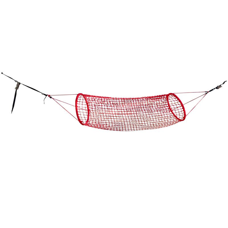 Hængende lineærtunnel 4iQ Group 90x240 cm rød net 1 stk.