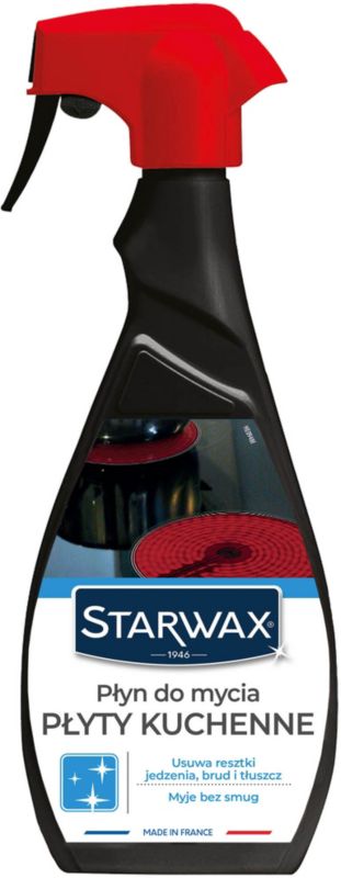 Starwax daglig rengøring til glaskeramiske kogeplader 500 ml