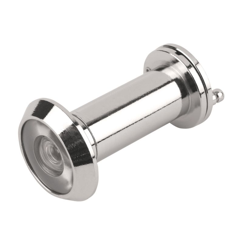 Dørspion 14 mm 180° Krom 35-58 mm