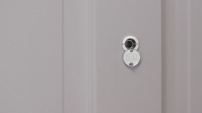 Dørspion 14 mm 180° Krom 35-58 mm